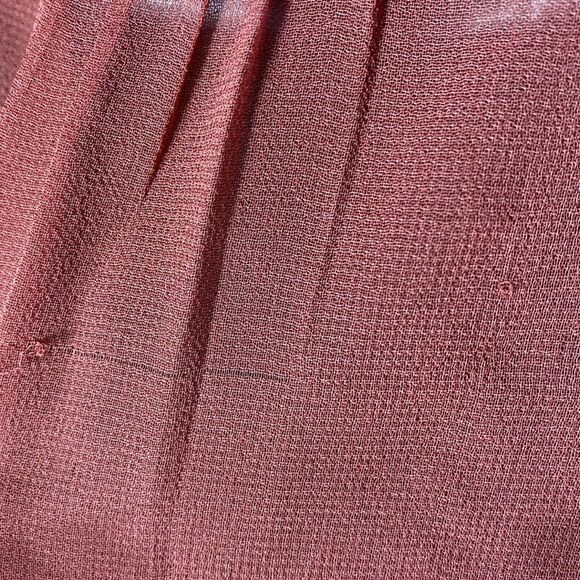 Soft surroundings women’s large Adelaide cardigan sheer floral embroidered pleat - Picture 6 of 7